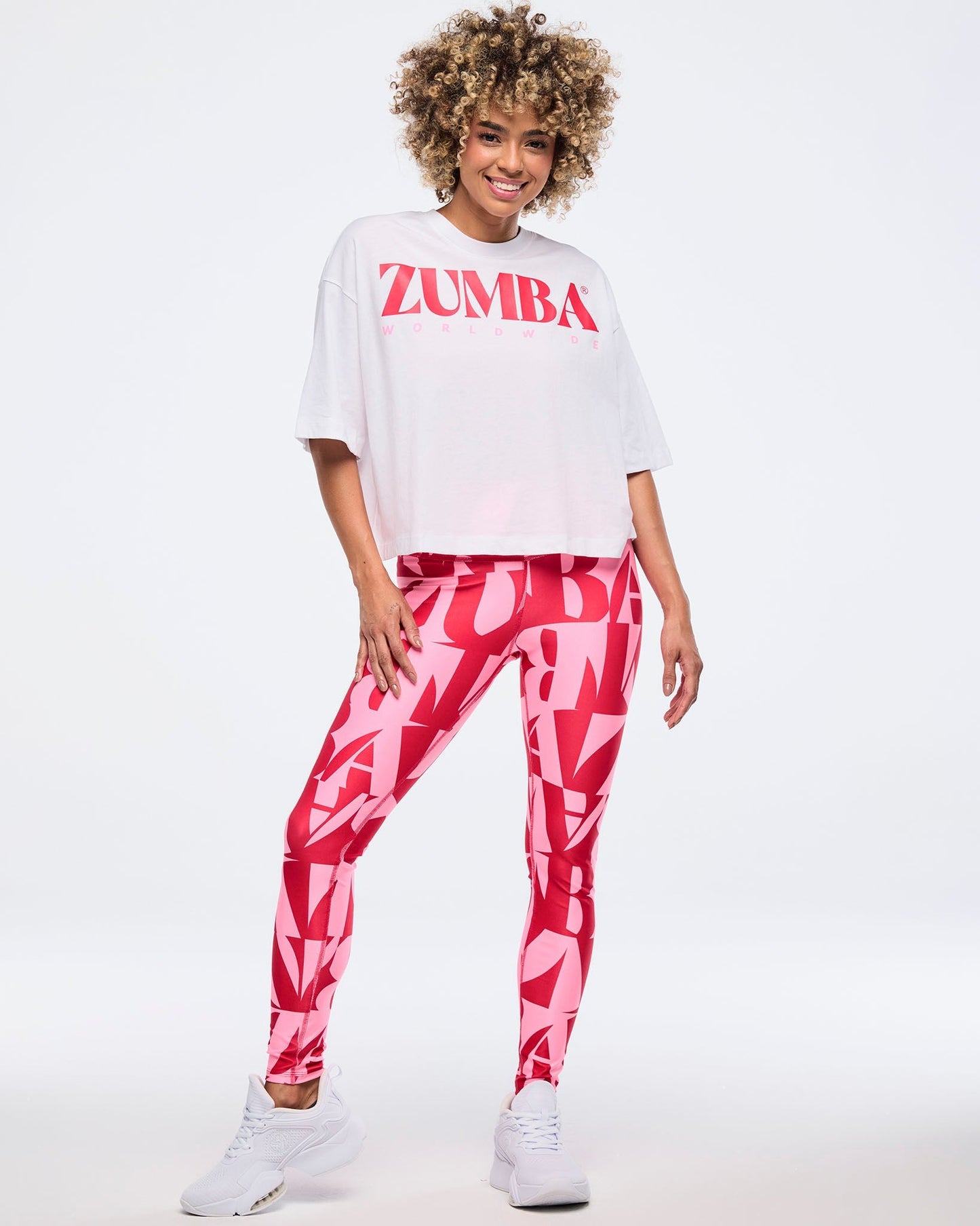 Zumba Haus Oversized Boxy Crop Top