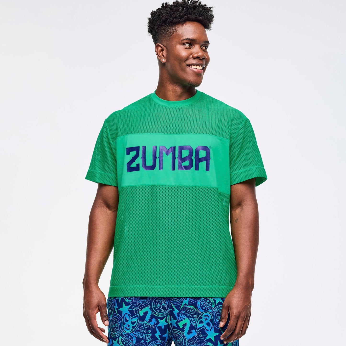 Zumba Libre Boxy Mesh Top