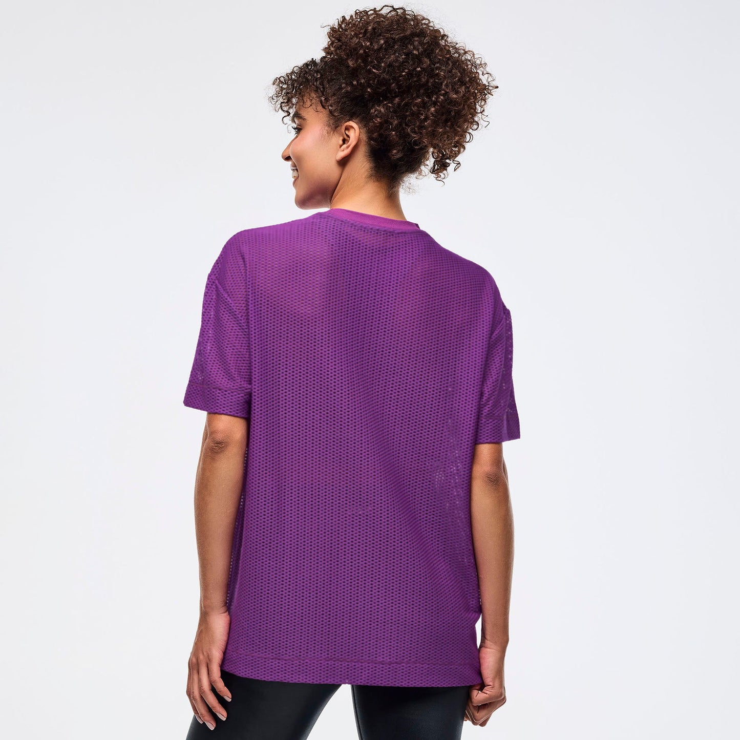 Zumba Libre Boxy Mesh Top