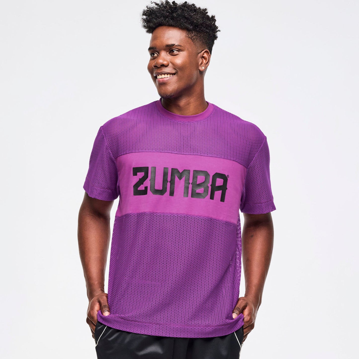 Zumba Libre Boxy Mesh Top