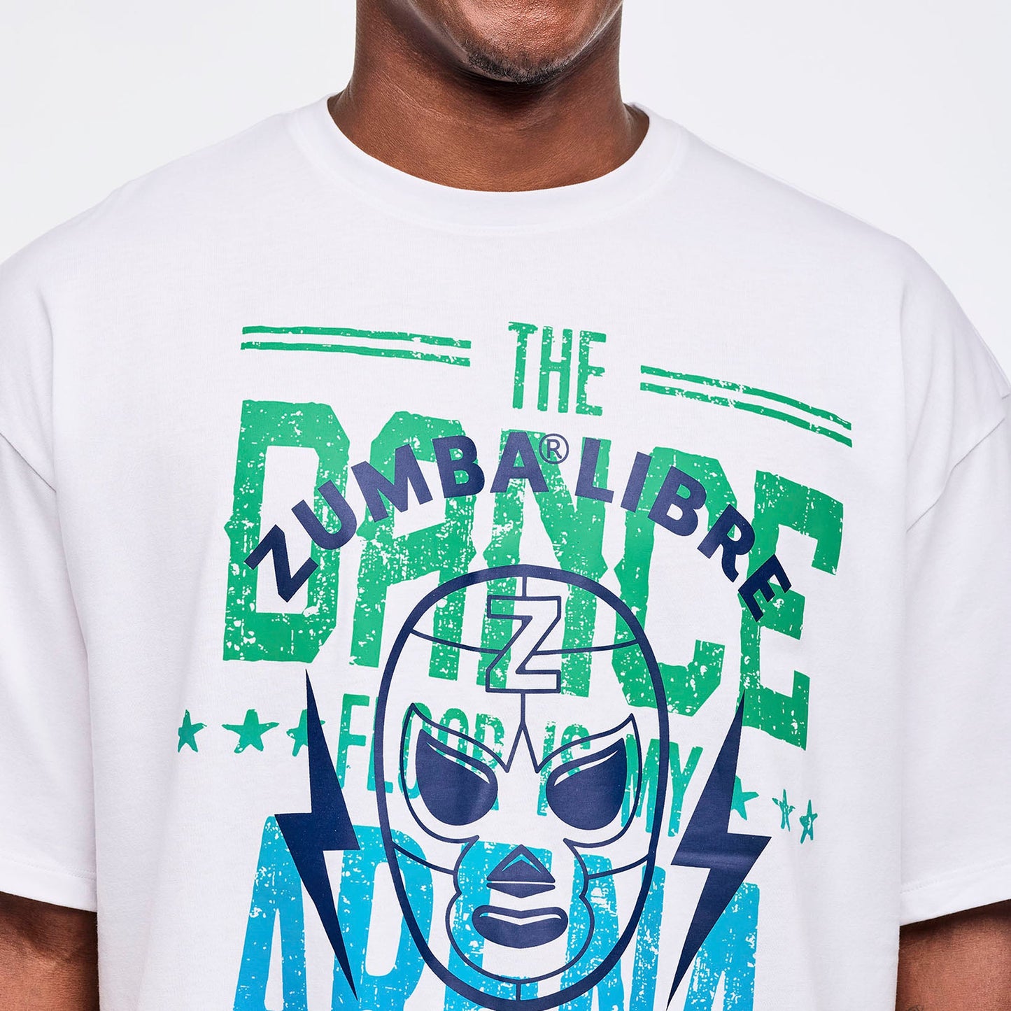 Zumba Libre Oversized Drop Shoulder Tee