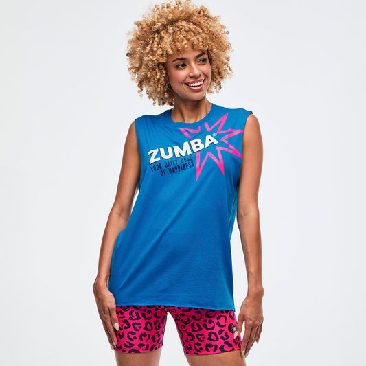 Sizzlin' Crew Neck Muscle Tank