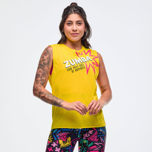 Sizzlin' Crew Neck Muscle Tank