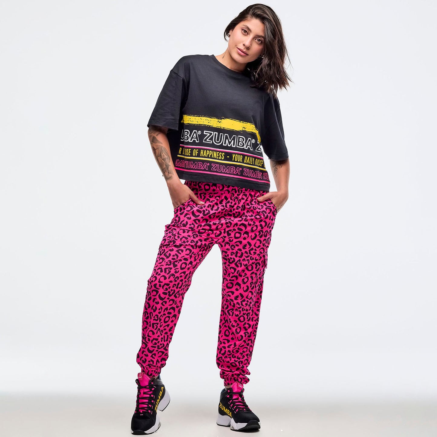 Sizzlin' Oversized Boxy Crop Top