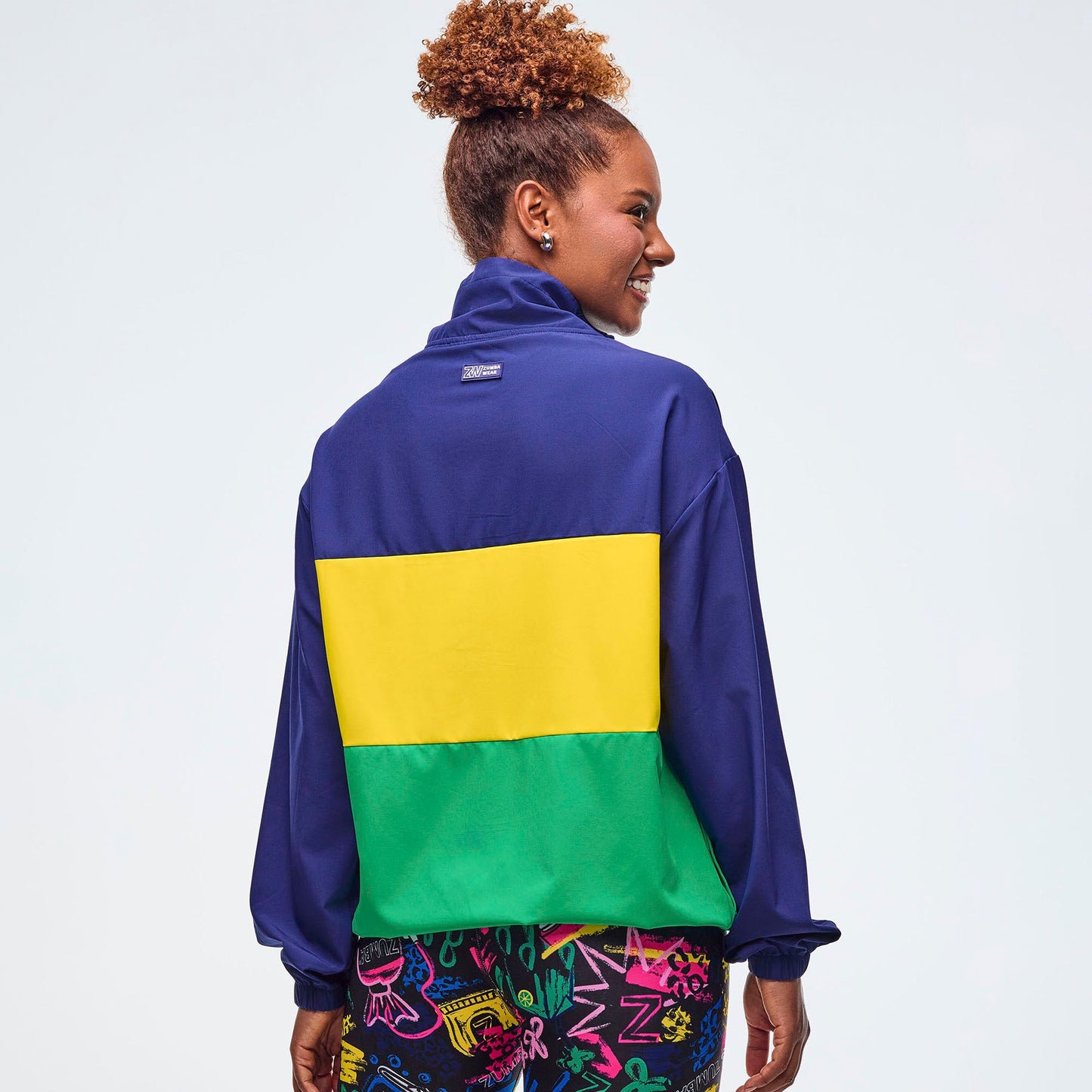 Sizzlin' Half-Zip Oversized Pullover Jacket