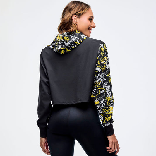 Sizzlin' Woven Zip-Up Hoodie