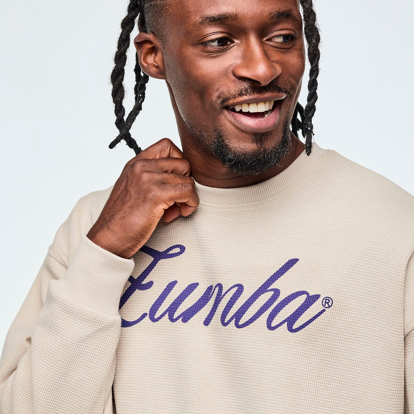 Class of 2001 Oversized Pullover Waffle Sweatshirt