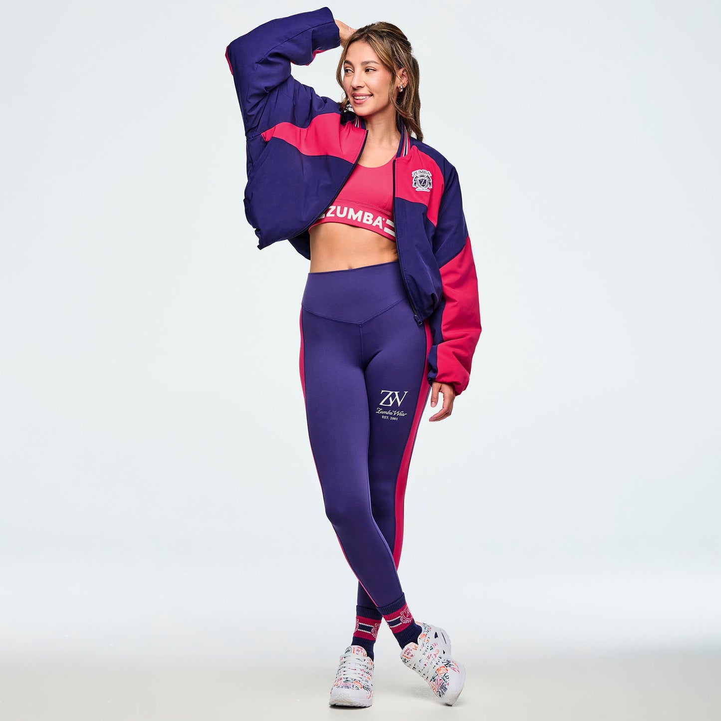 Class of 2001 Color Blocked Puffer Jacket