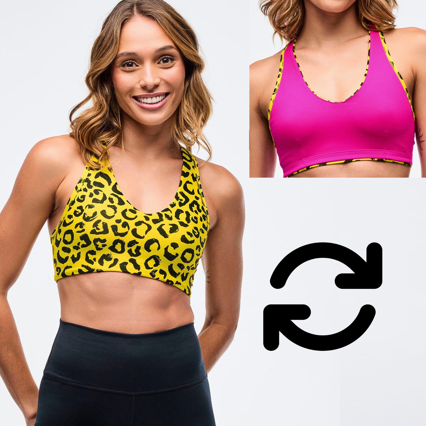 Sizzlin' Reversible Racerback V-Bra