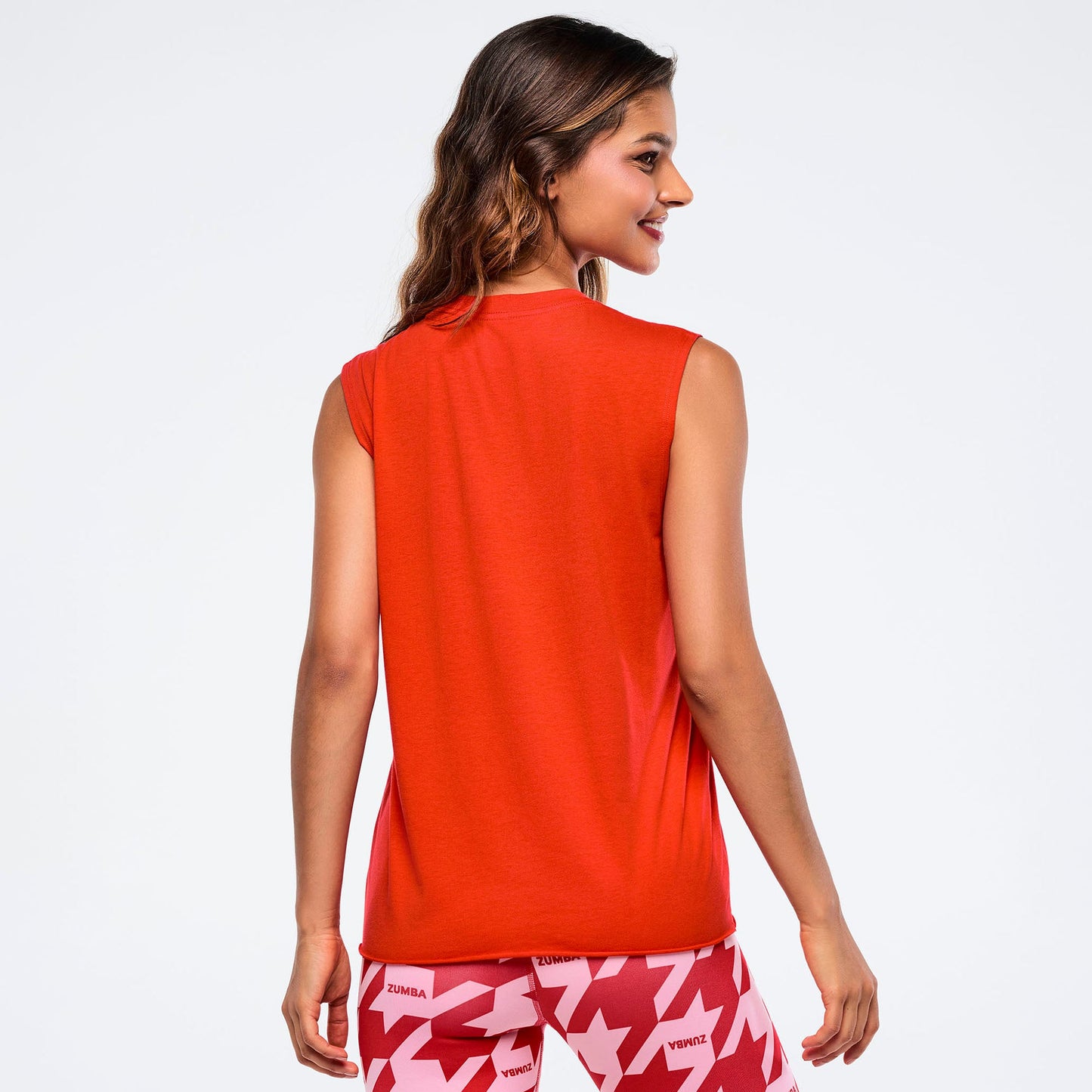 Zumba Amour Crew Neck Muscle Tank