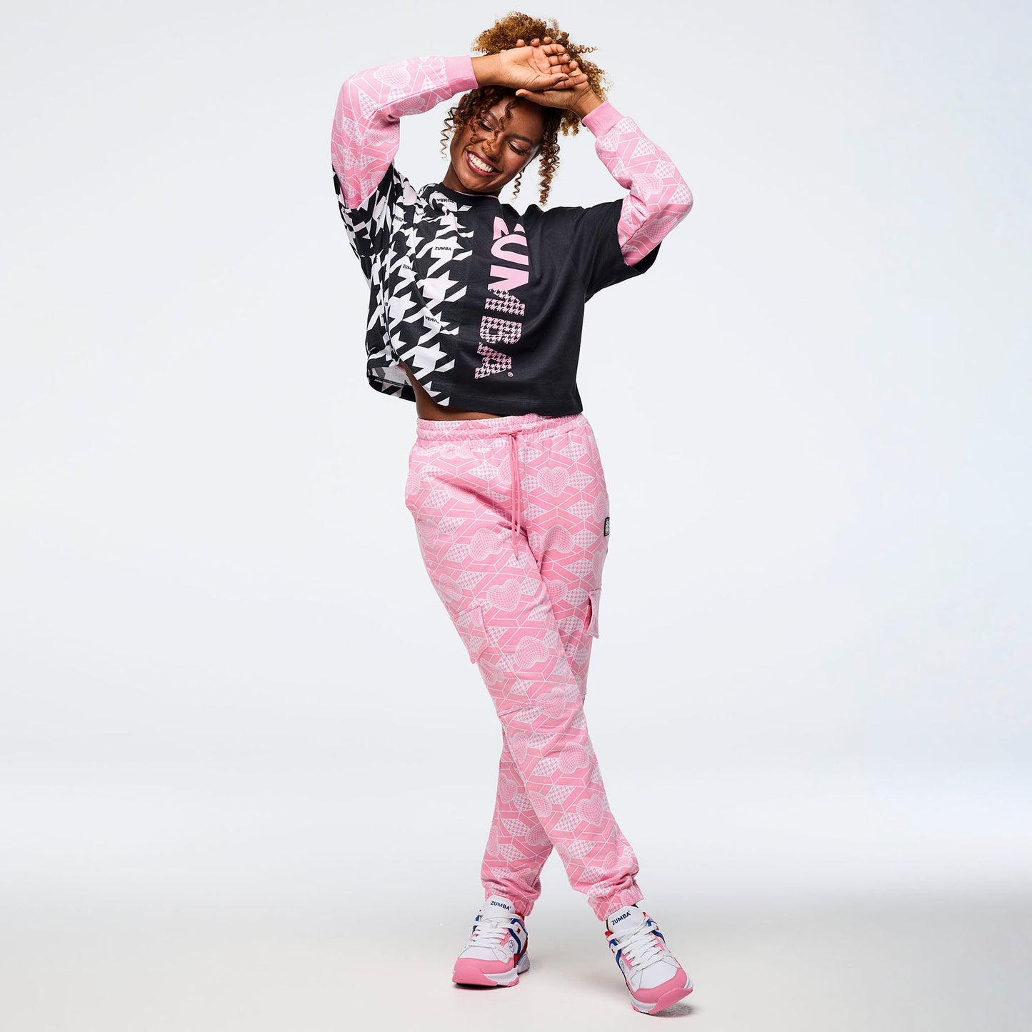 Zumba Amour Oversized Boxy Crop Top