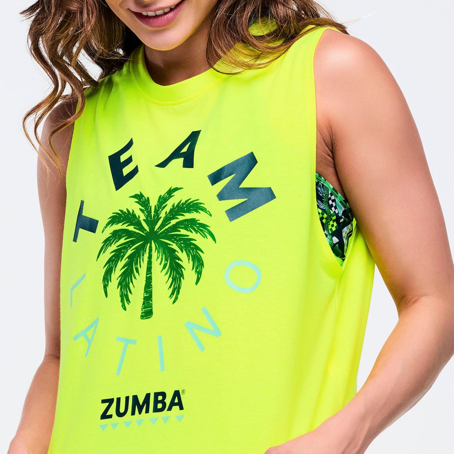 Latin Movement Loose Muscle Tank Z1T001091