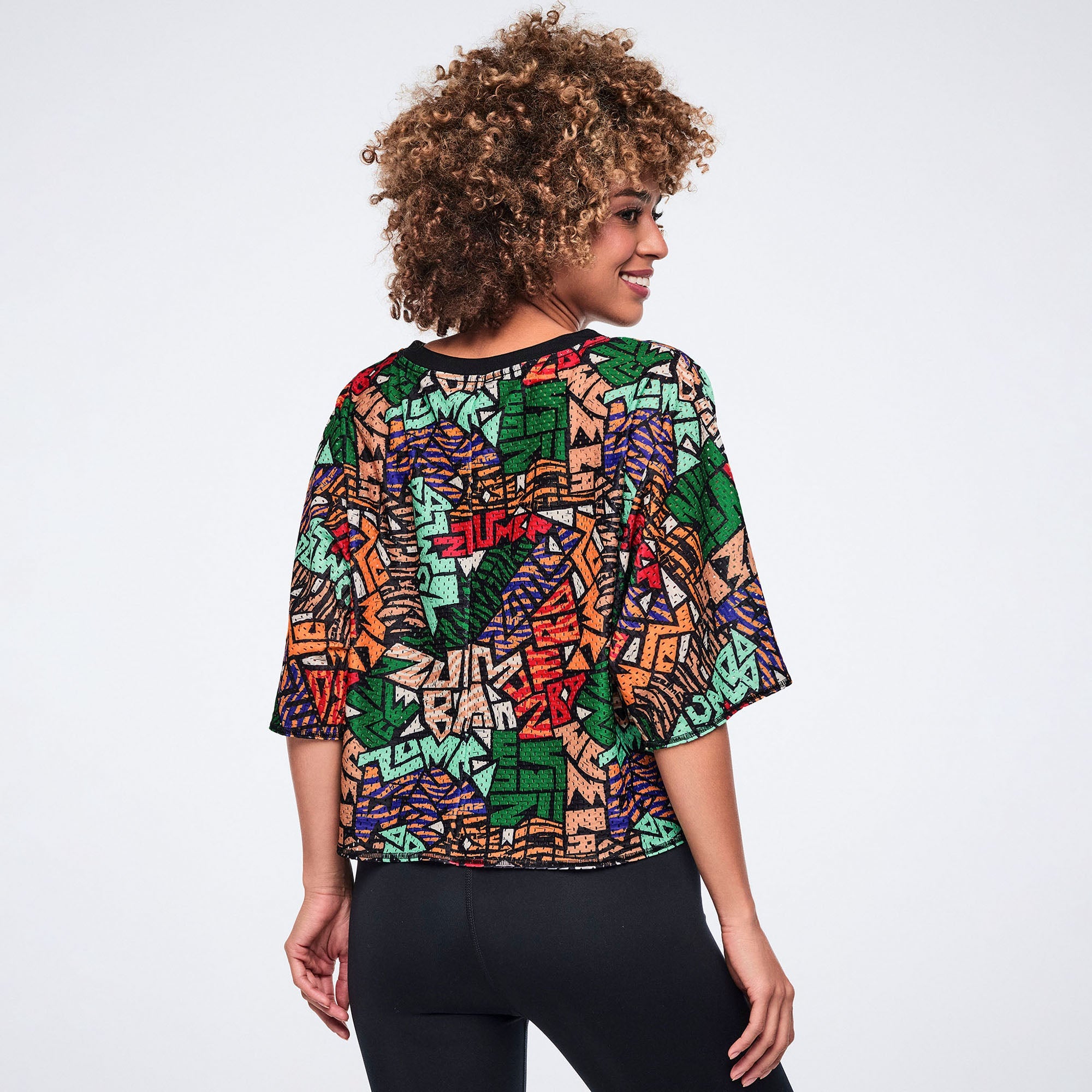 Wildbeat Boxy Dolman Crop Top – zumbawearth.com