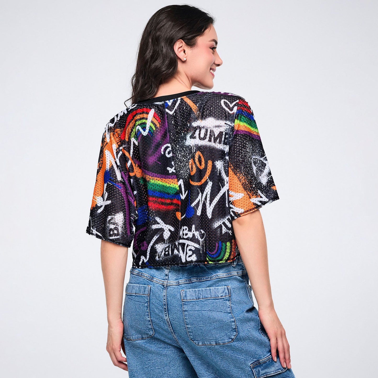 Pride Boxy Dolman Crop Top Z1T001150