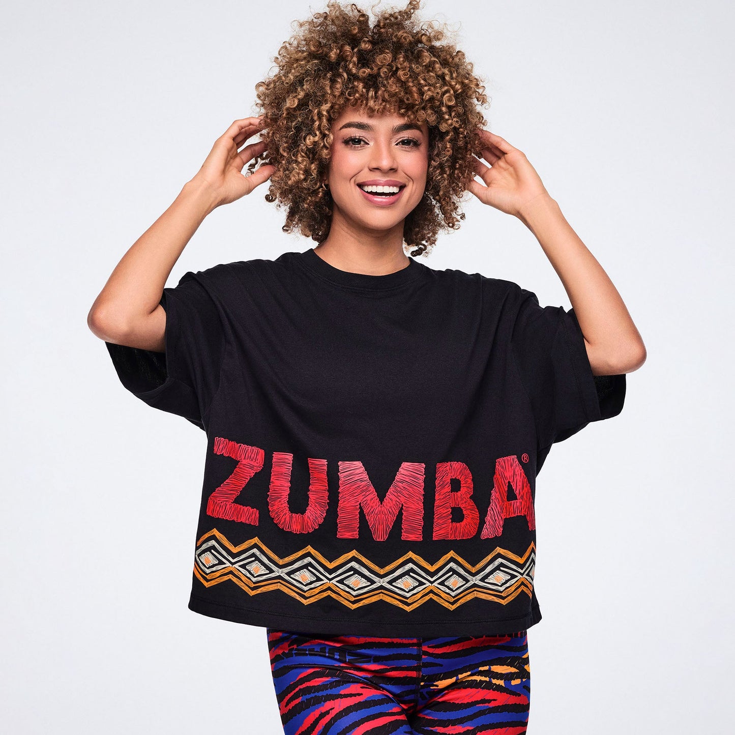 Wildbeat Oversized Boxy Crop Top