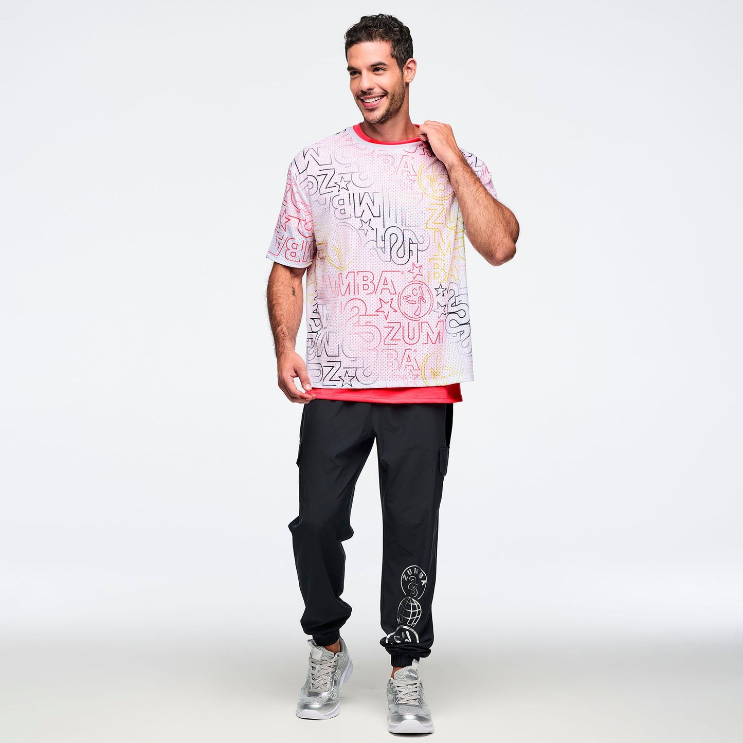 Zumba 25 Boxy Mesh Top