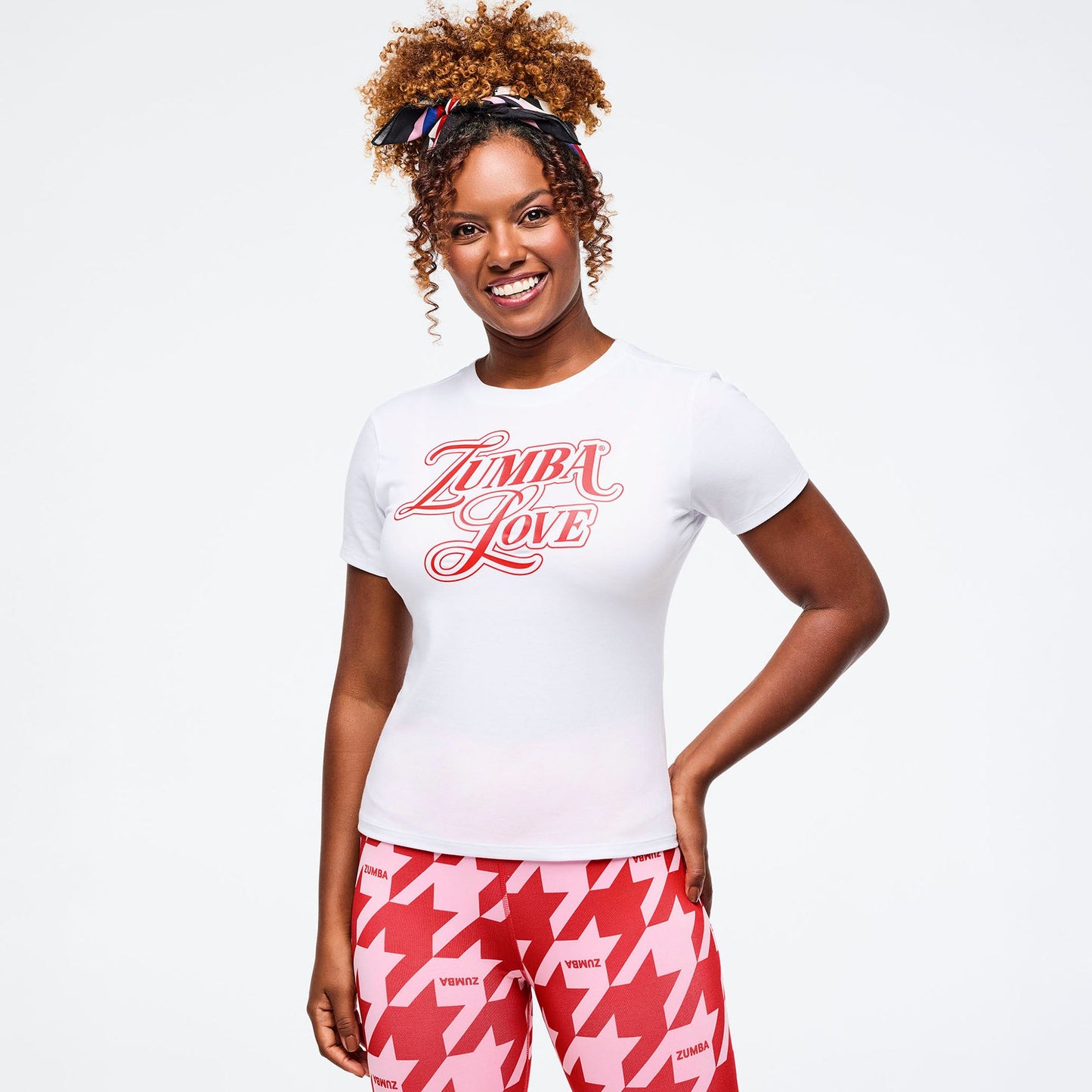 Zumba Amour Fitted Top