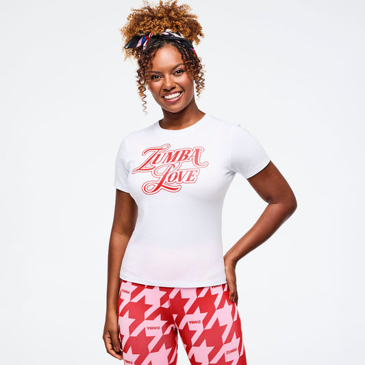 Zumba Amour Fitted Top