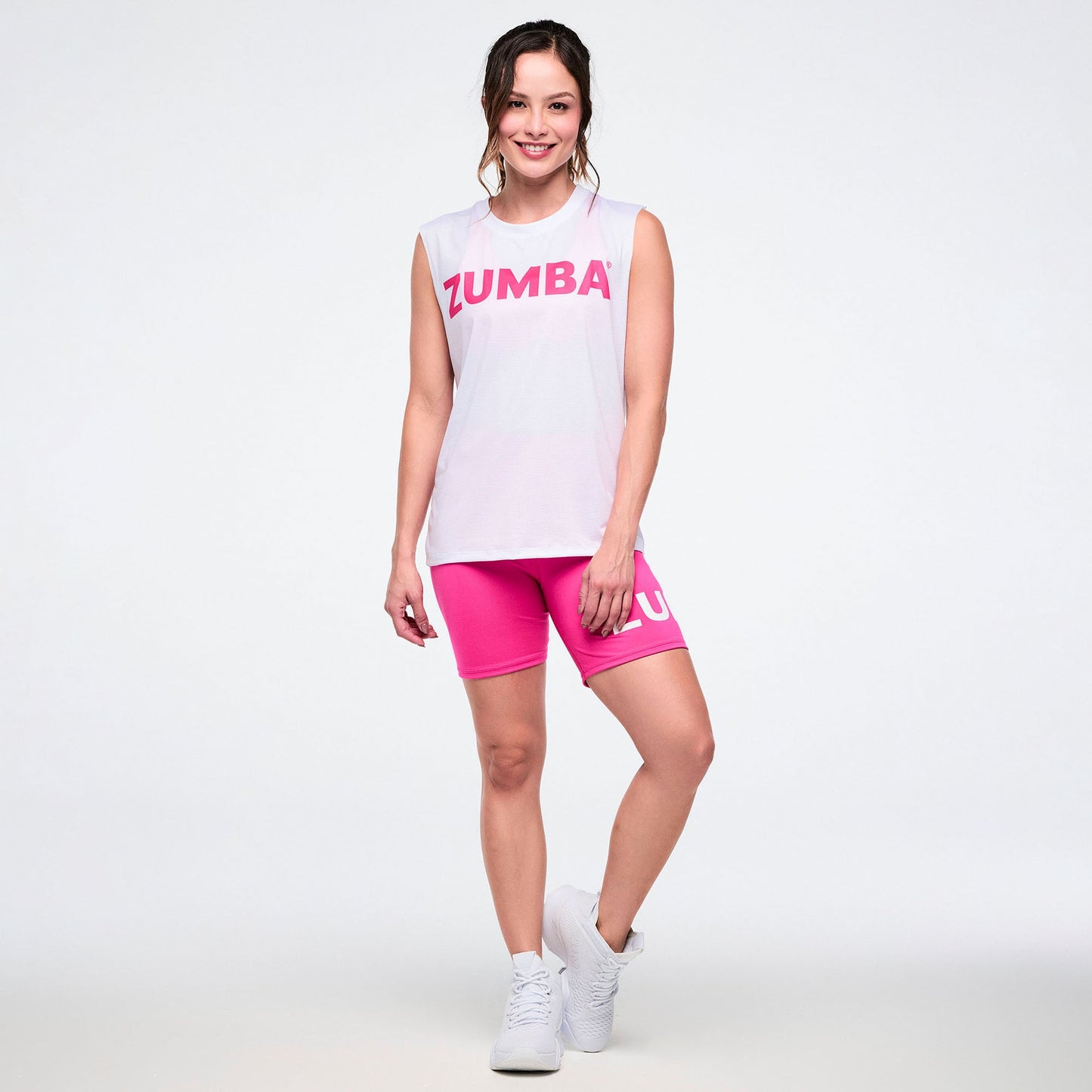 Colour Spree Mesh Crew Neck Muscle Tank