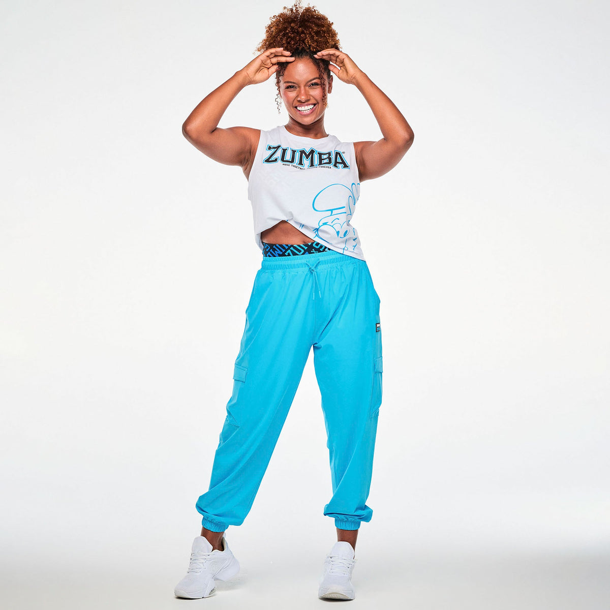 Zumba X The Smurfs Loose Muscle Tank