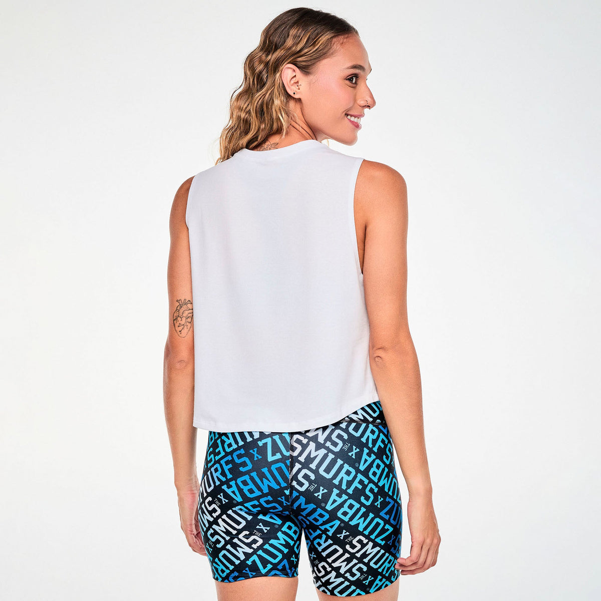 Zumba X The Smurfs Loose Muscle Tank