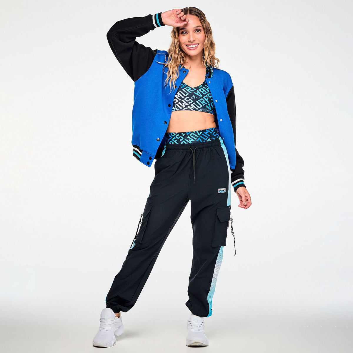 Zumba X The Smurfs Varsity Jacket
