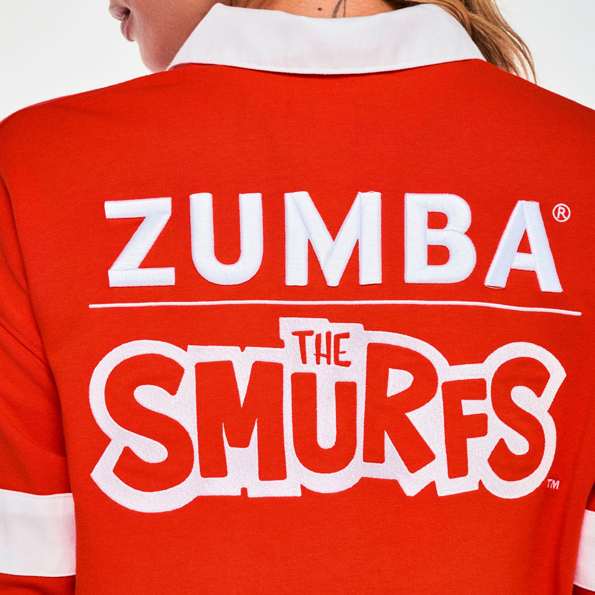 Zumba X The Smurfs Long Sleeve Polo