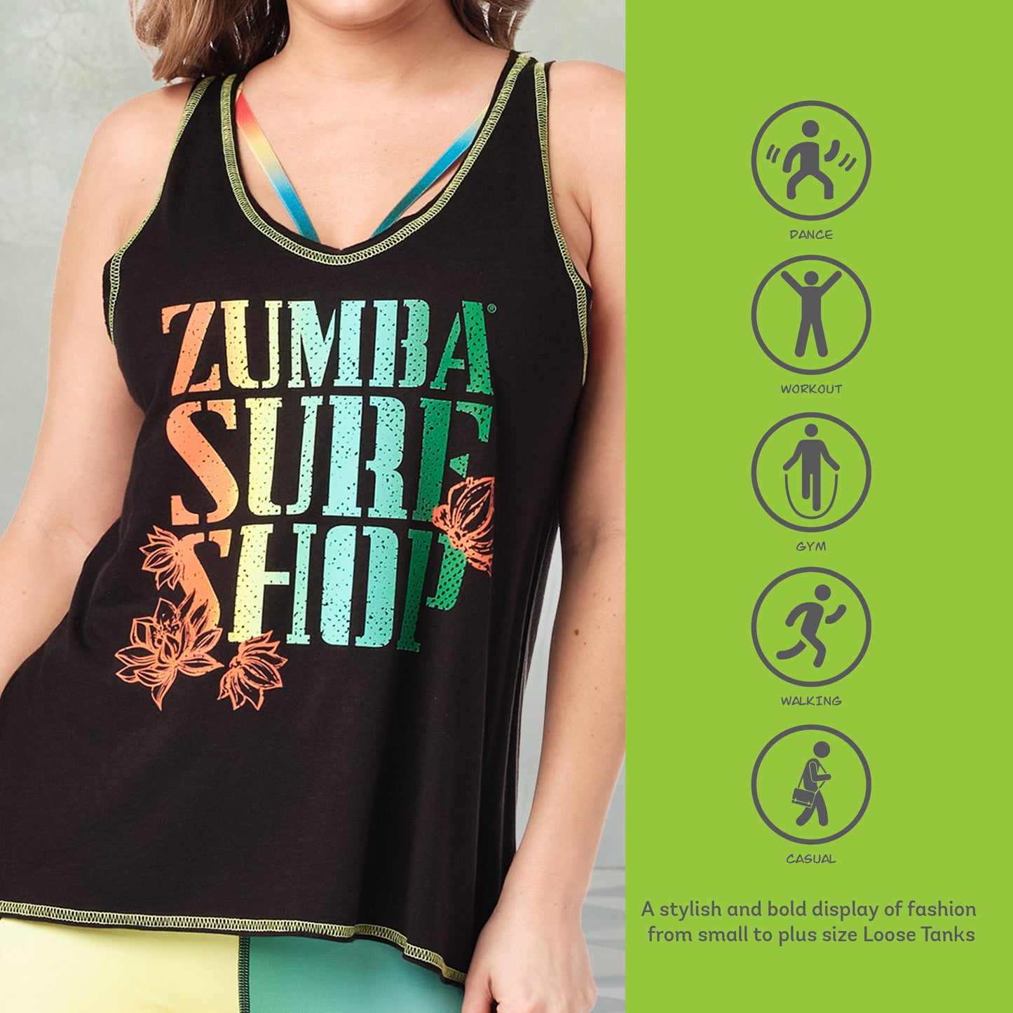 Zumba Surf Shop Tank Zumba Surf Shop Tank