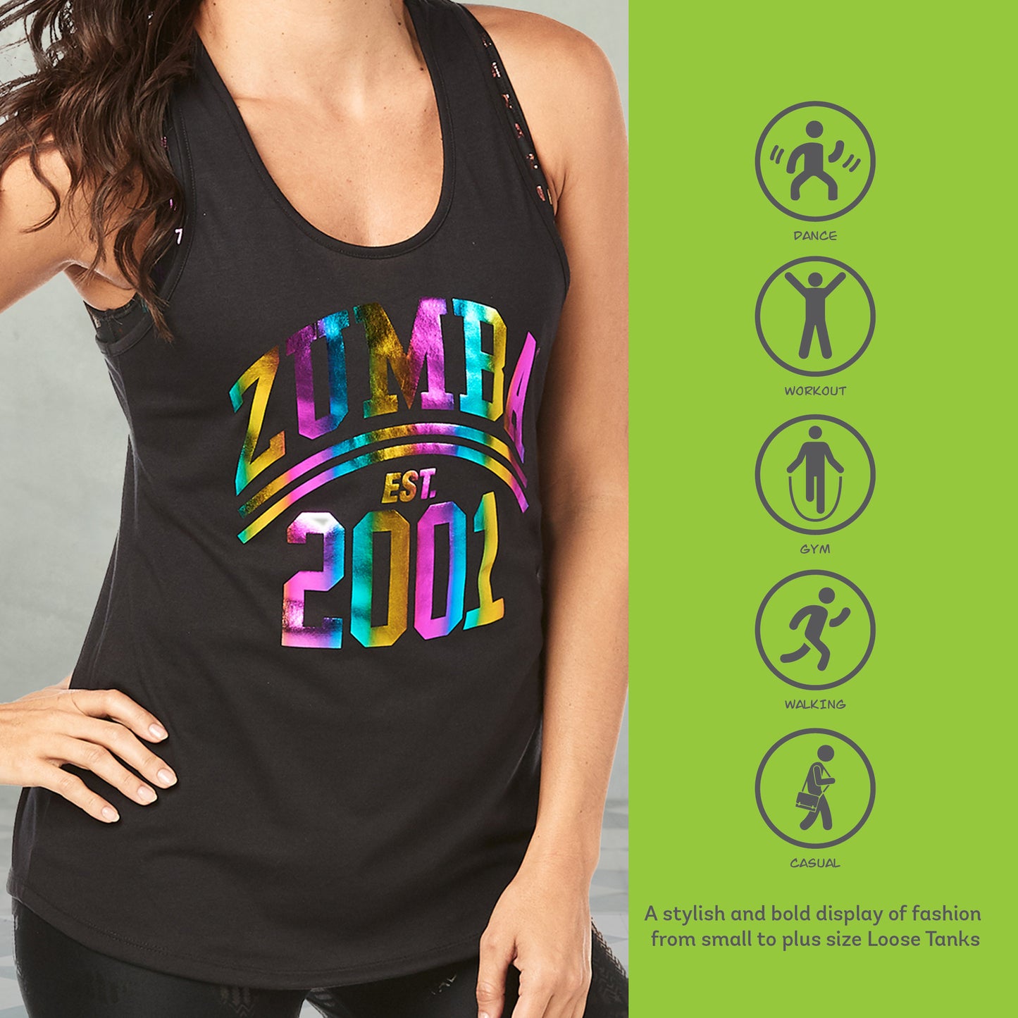 Zumba Forever Loose Tank