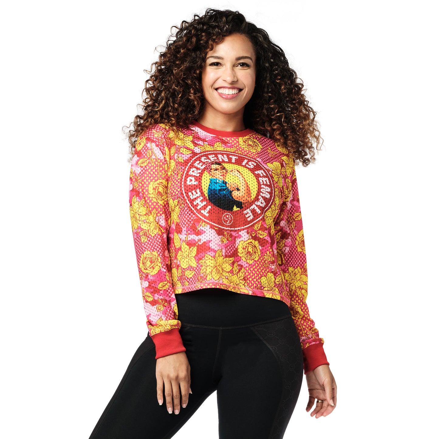 Zumba Spread Love Long Sleeve Top