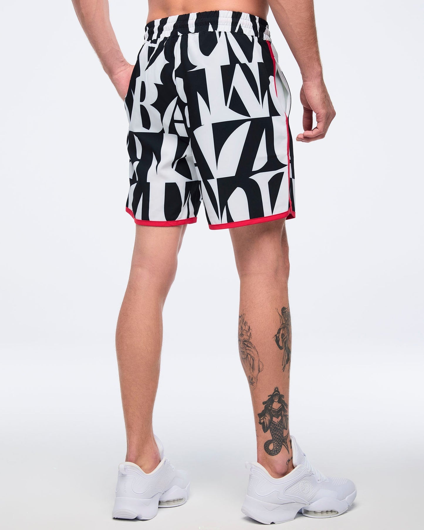 Zumba Haus Men's Woven Short With Binding