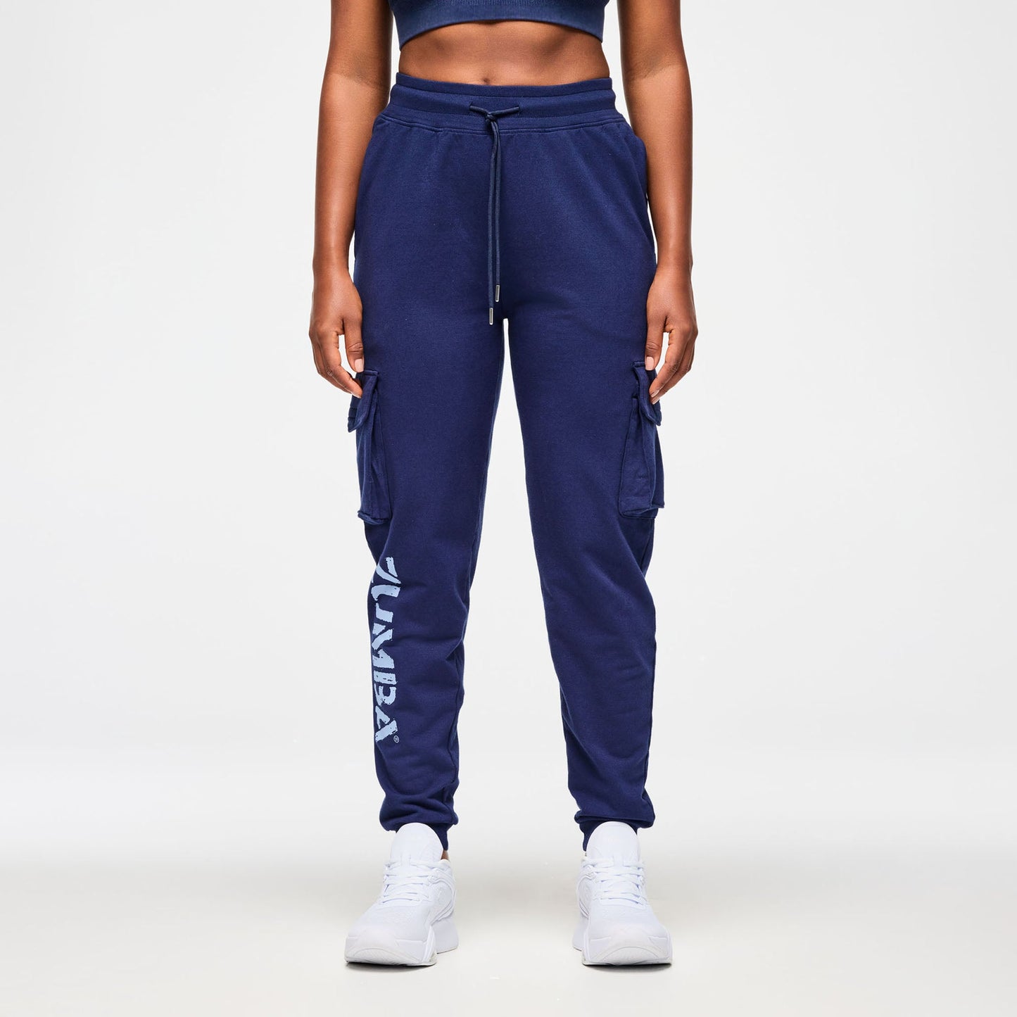 Blue Jean Men's Knit Denim Cargo Pants