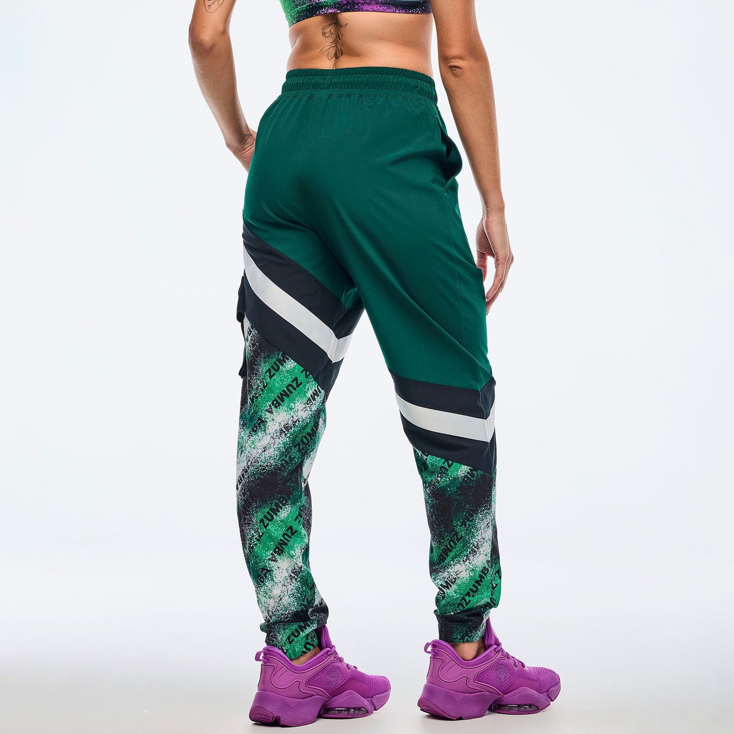 Apres Zumba Men's Woven Cargo Pants