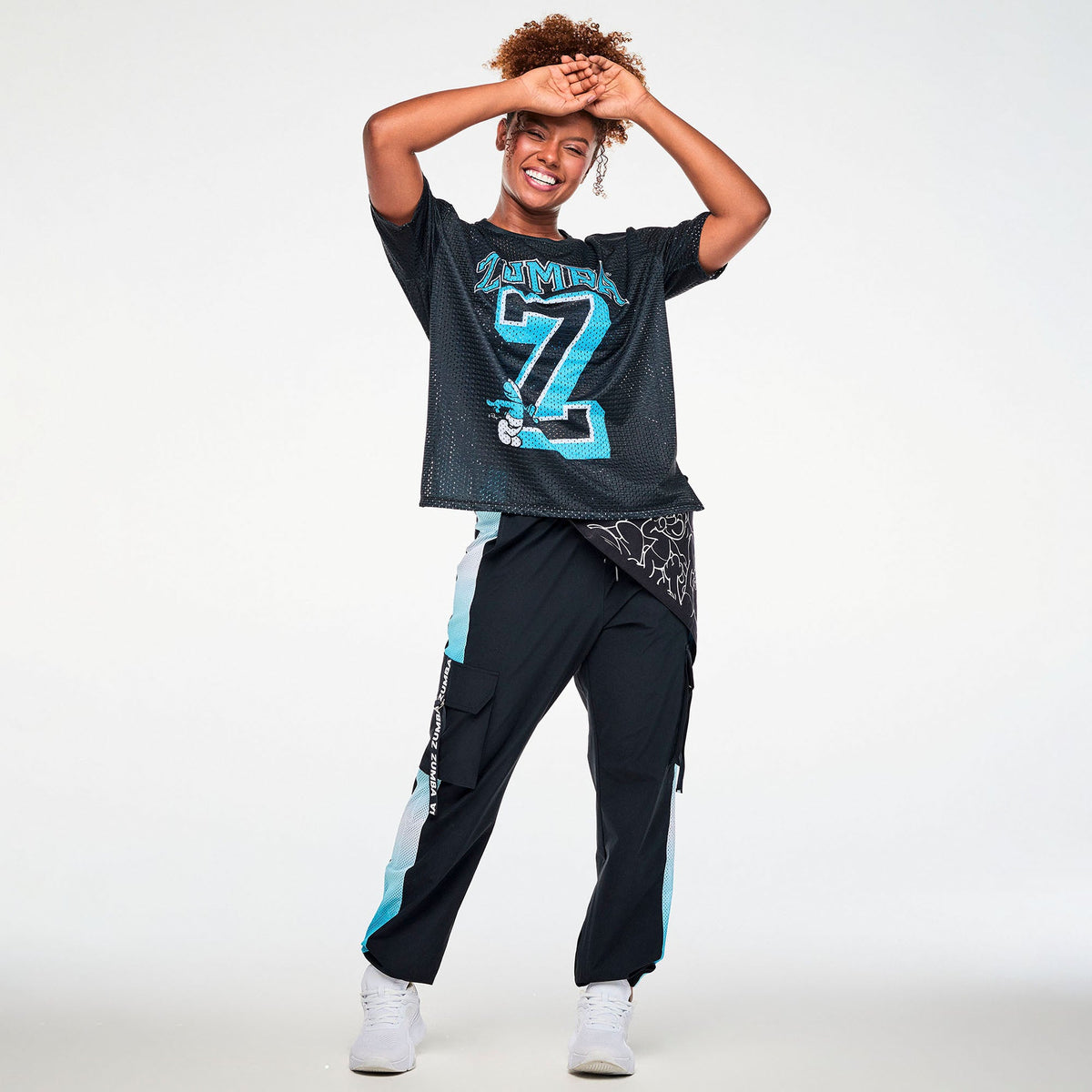 Zumba X The Smurfs Men's Woven Cargo Pants