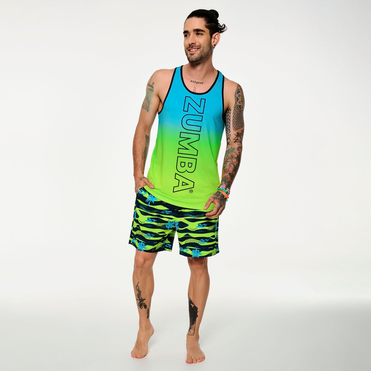 Zumba Sun And Swim Tank