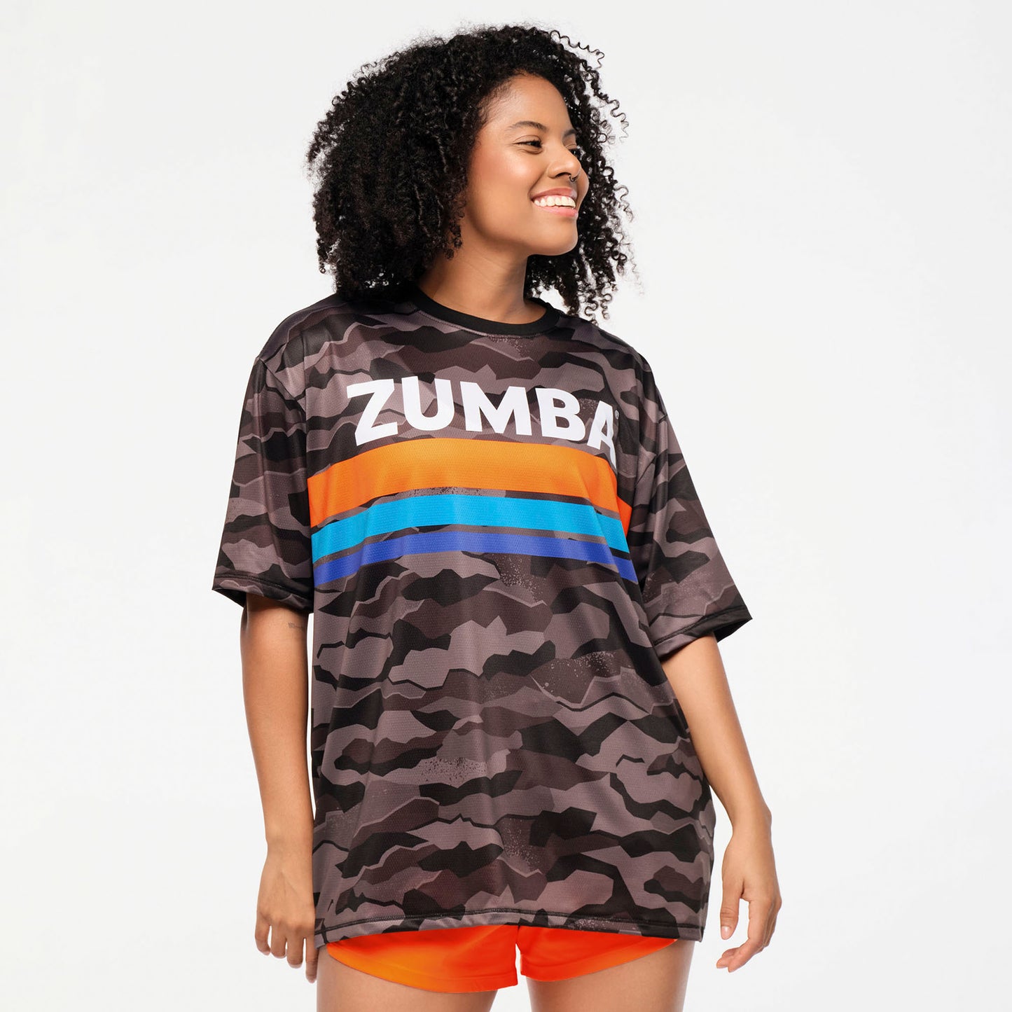 Zumba Explore Men’s Mesh Crew Neck Tee