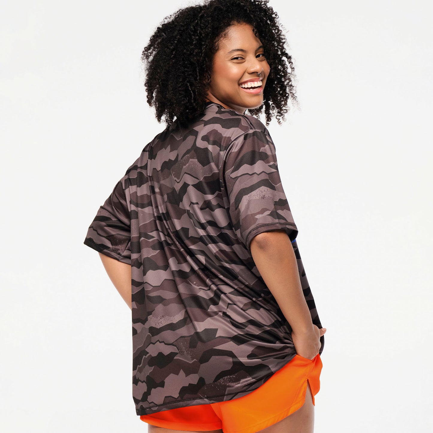 Zumba Explore Men’s Mesh Crew Neck Tee