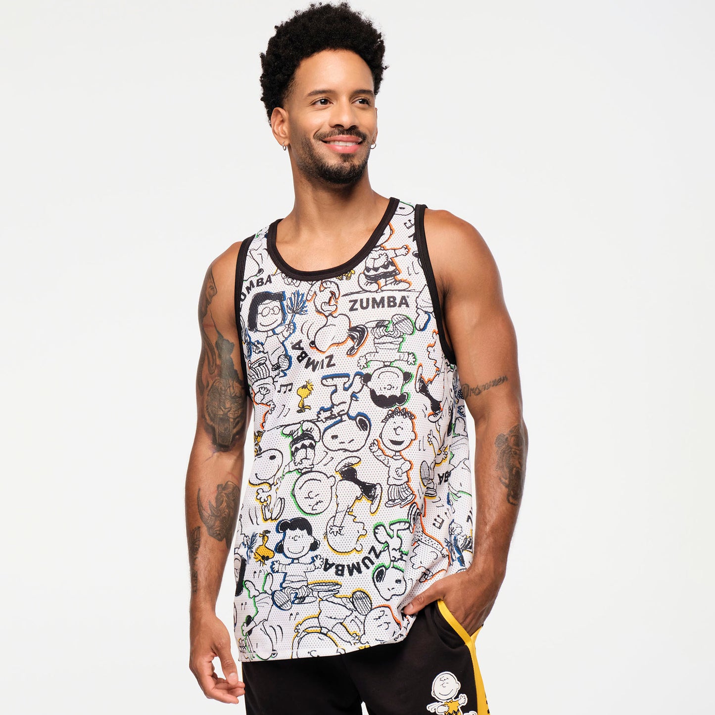 Zumba X Peanuts Men’s Basketball Tank