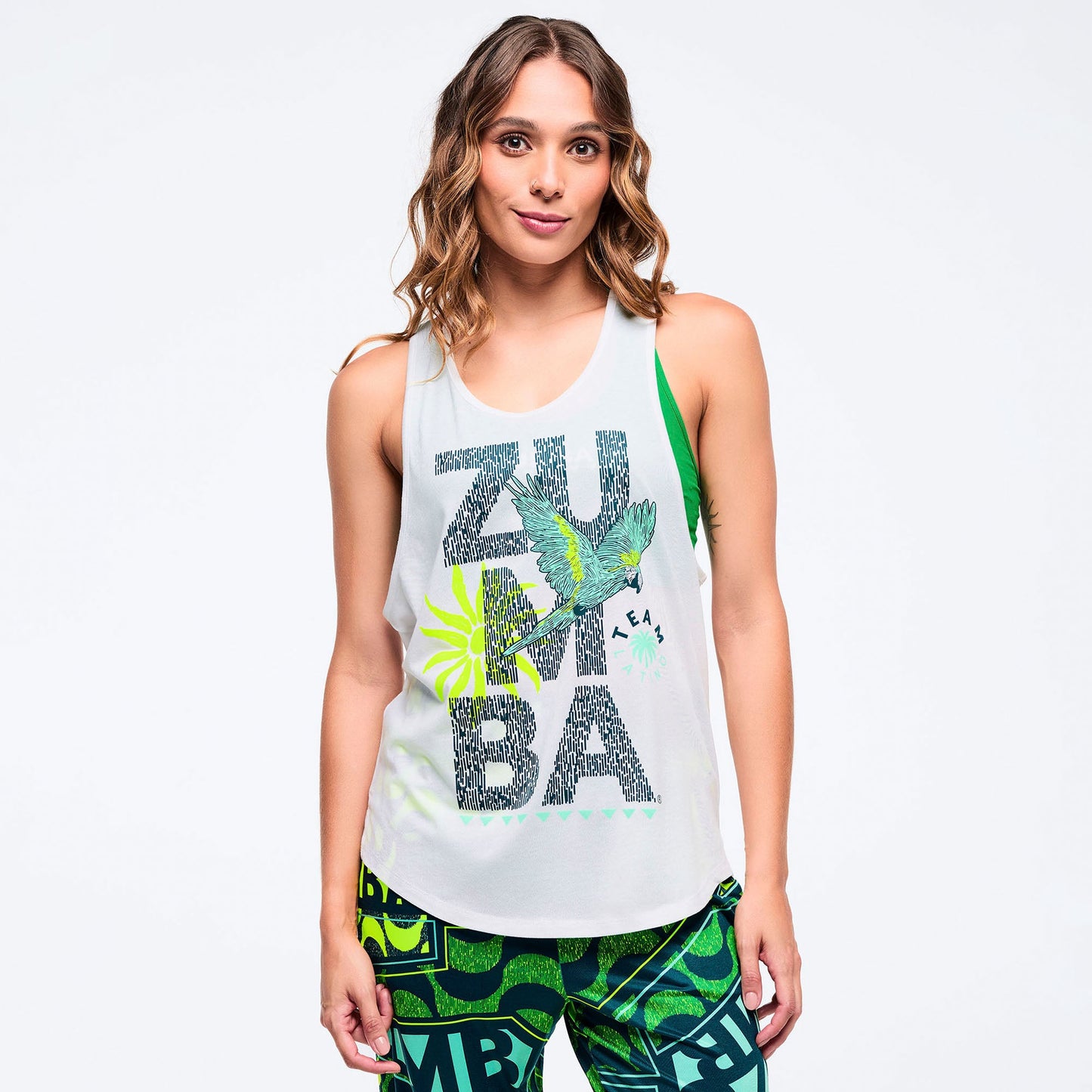 Latin Movement Men's Open Neck Tank Z2T000124