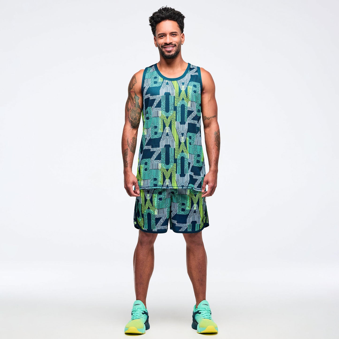 Latin Movement Men's Basketball Tank Z2T000125