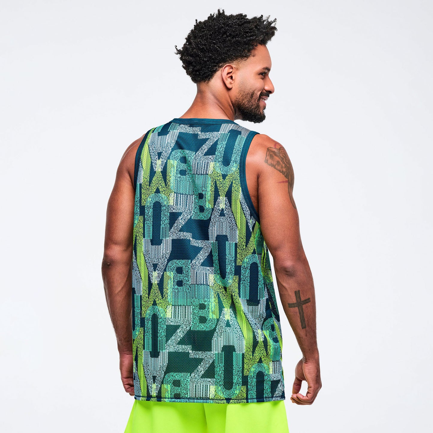 Latin Movement Men's Basketball Tank Z2T000125