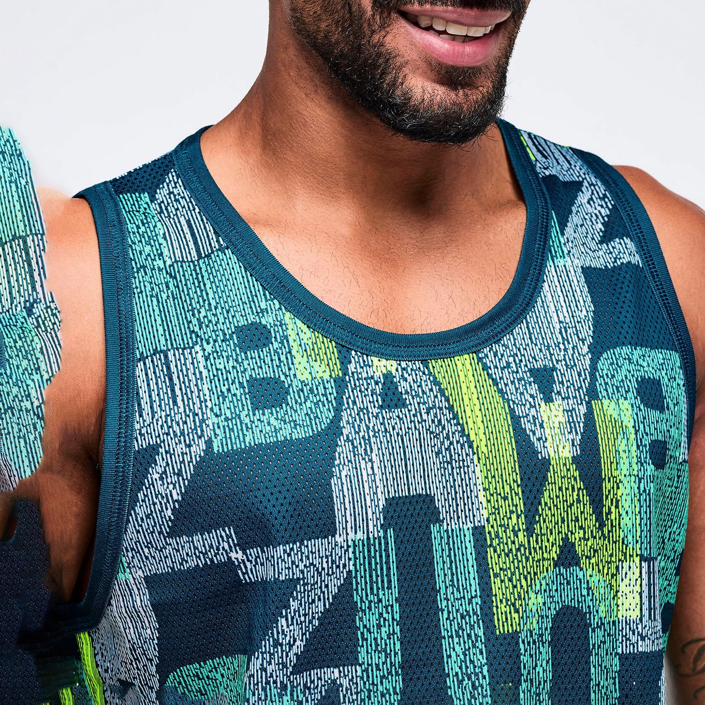 Latin Movement Men's Basketball Tank Z2T000125