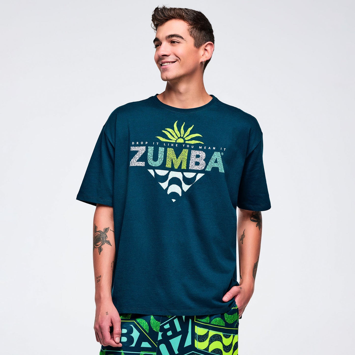 Latin Movement Men's Crew Neck Tee Z2T000126