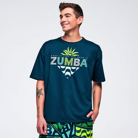 Latin Movement Men's Crew Neck Tee Z2T000126