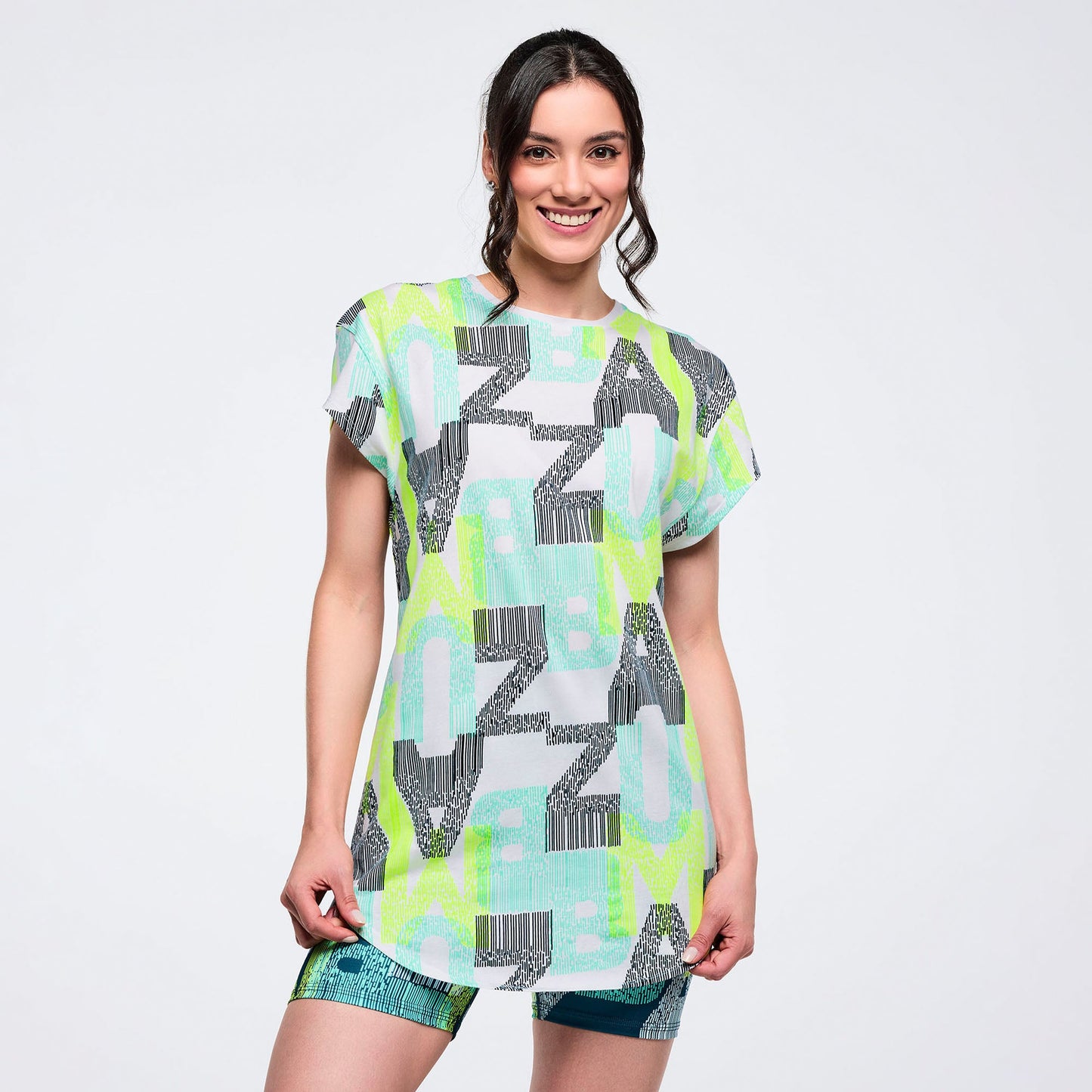 Latin Movement Men's Round Hem Tee Z2T000127