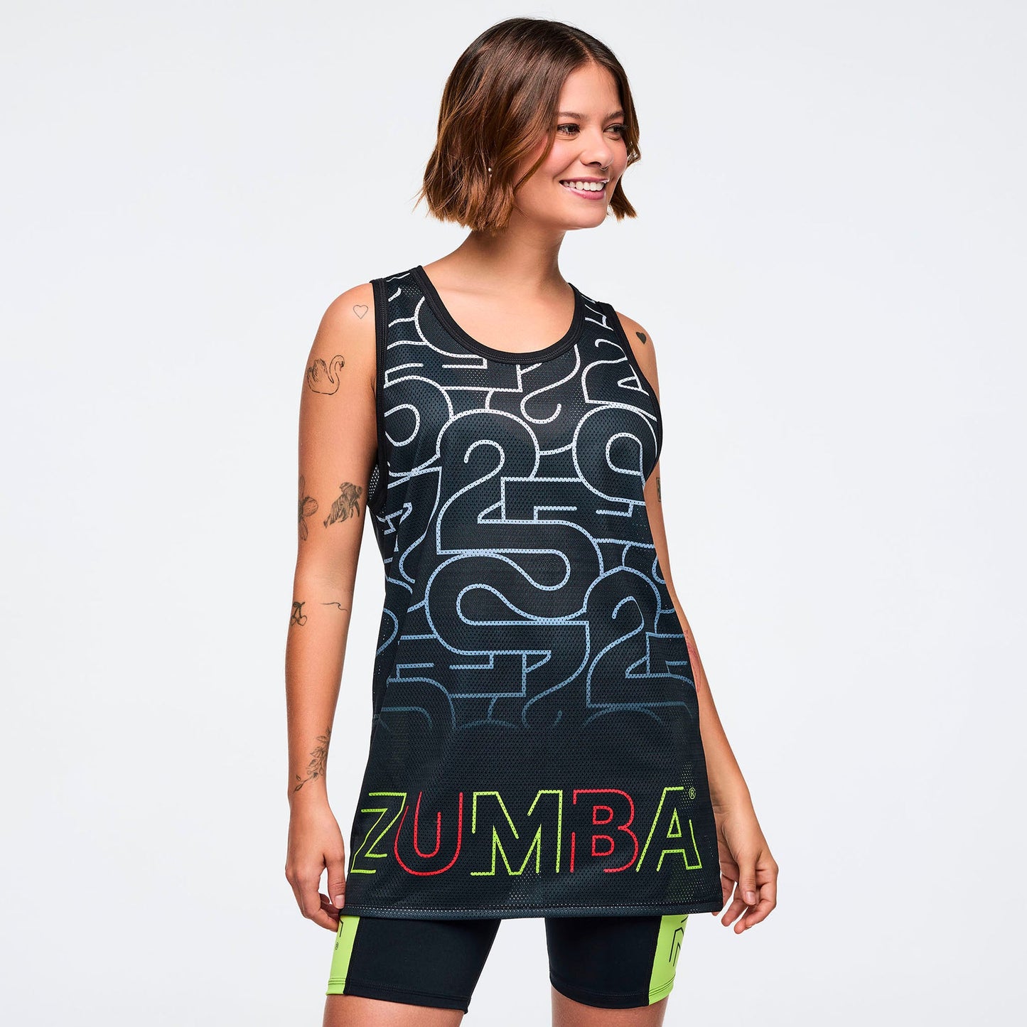 Zumba 25 Men's Basketball Tank