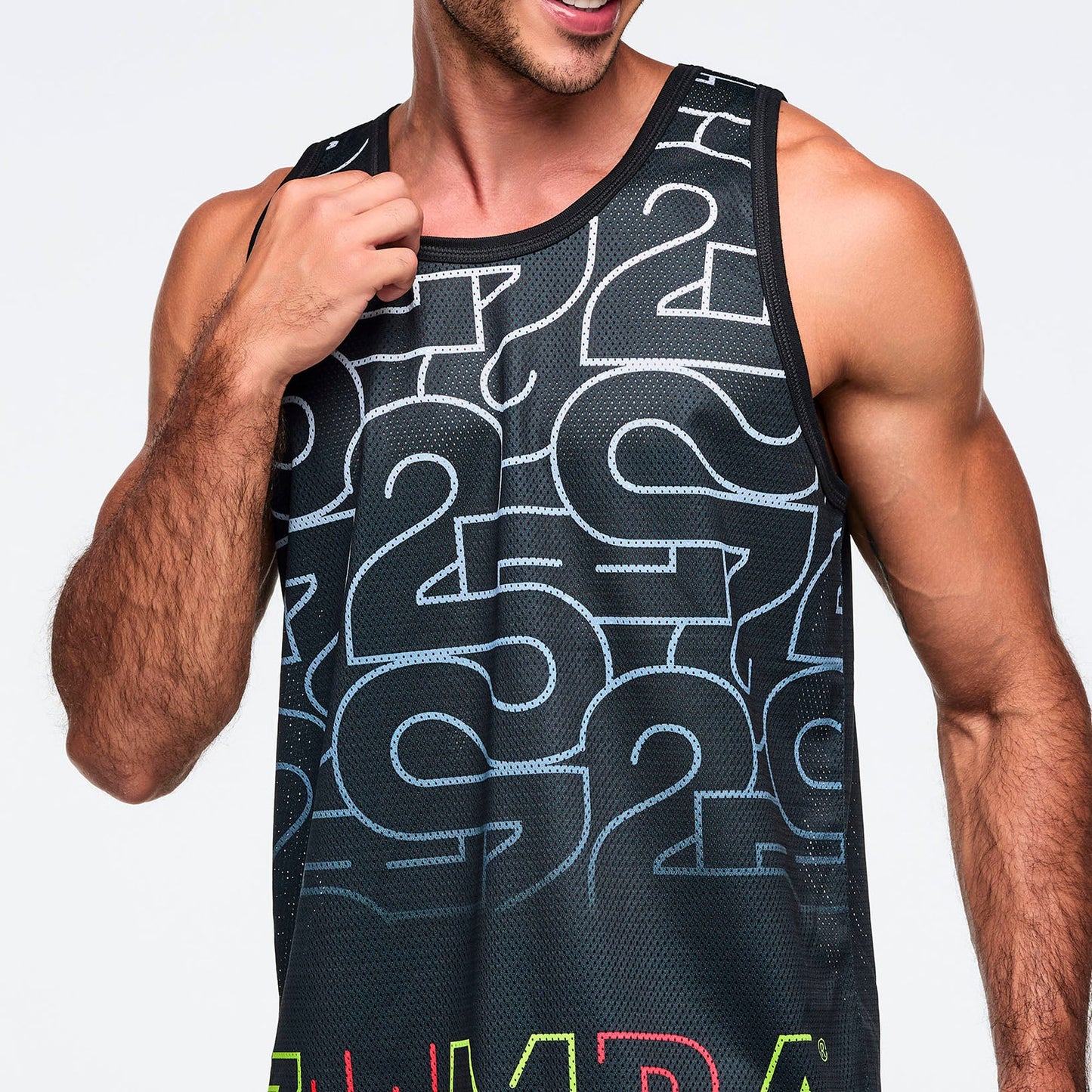 Zumba 25 Men's Basketball Tank