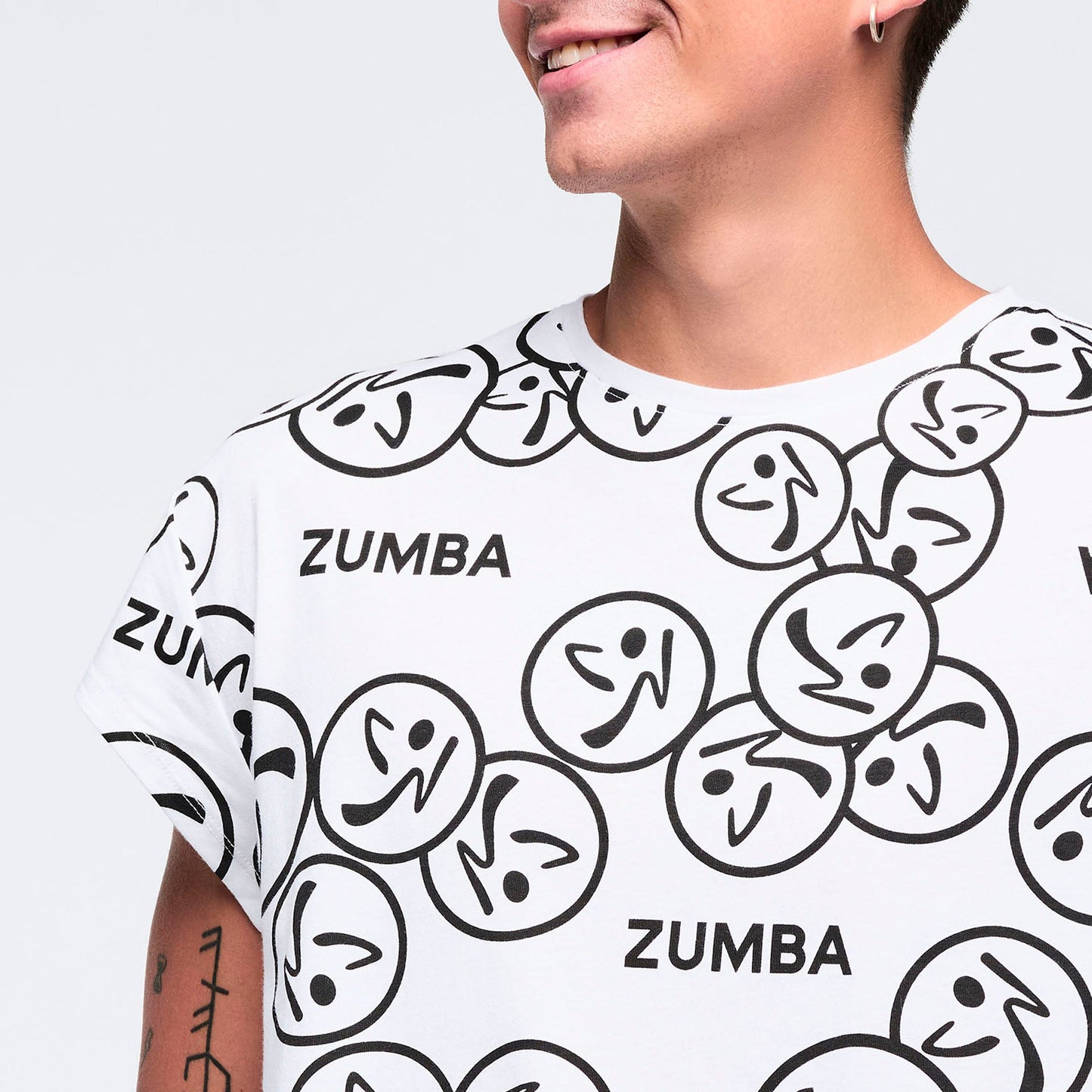 Zumba Basic Men's Round Hem Tee
