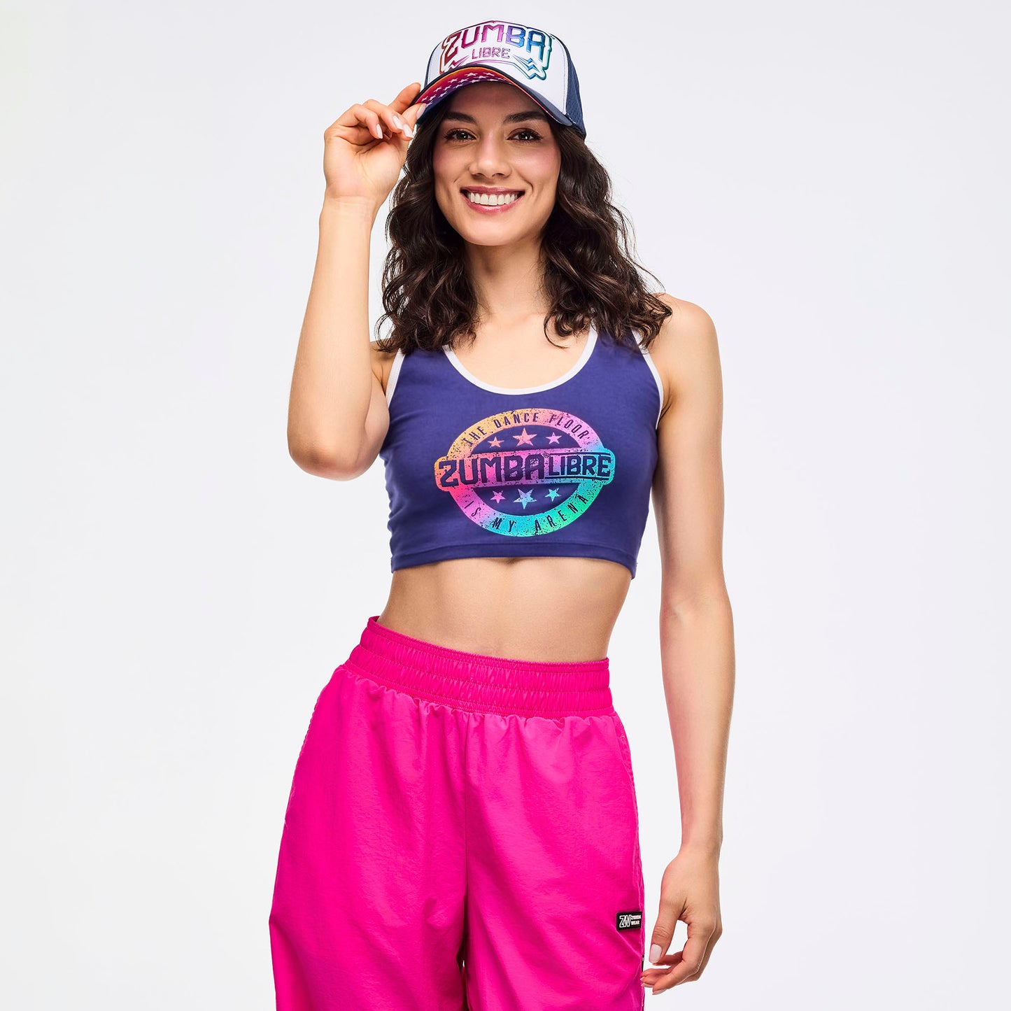 Zumba Libre Curved Brim Mesh Hat