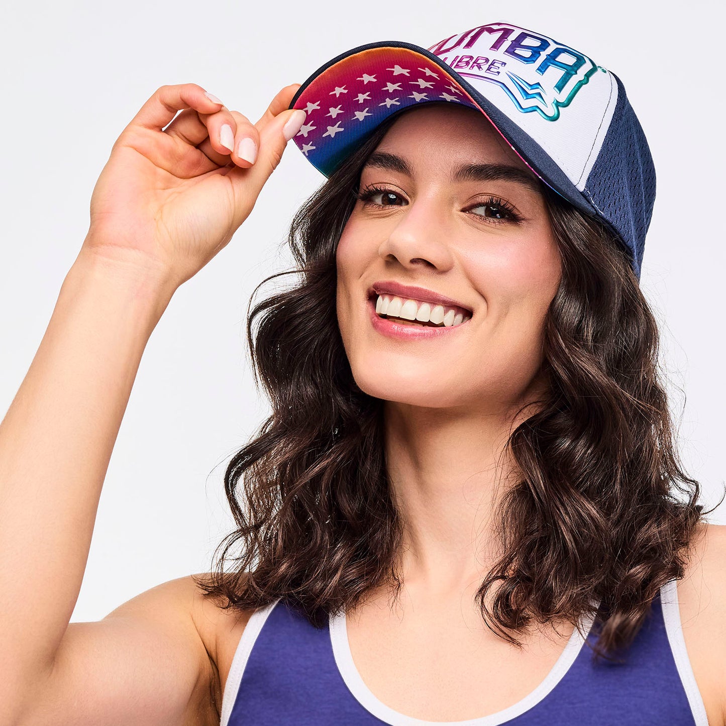 Zumba Libre Curved Brim Mesh Hat
